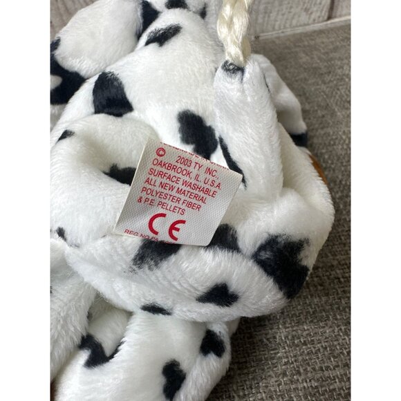 Ty Beanie Babies Tipsy Cow Plush Toy 2003 Retired Collectible - Picture 6 of 9